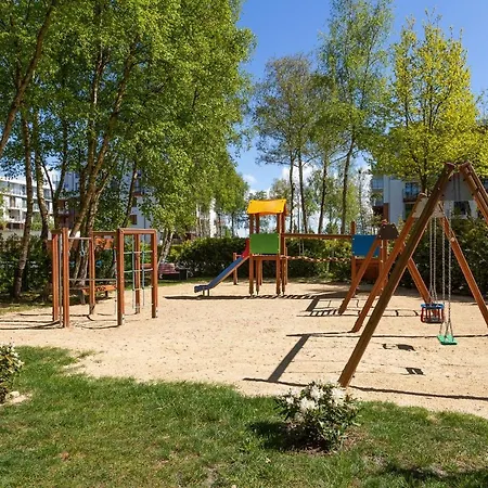 Blue Mare Polanki 350M Beach, Garaz, Rowery Kolobrzeg Exterior photo