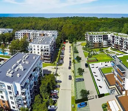 Blue Mare Polanki 350M Beach, Garaz, Rowery Kolobrzeg Exterior photo