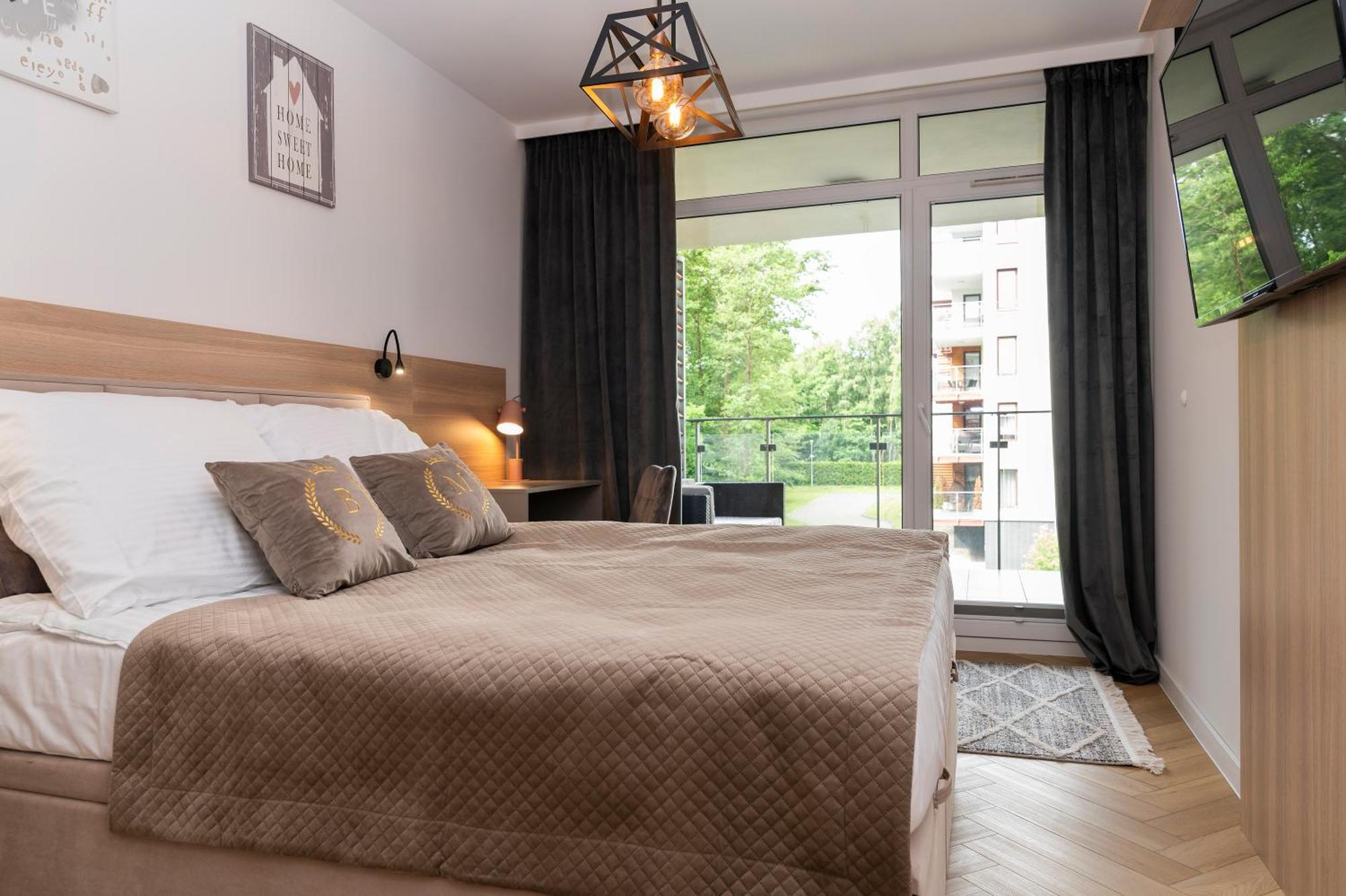 Apartmán Blue Mare Polanki 350m Beach, Garaz, Rowery *